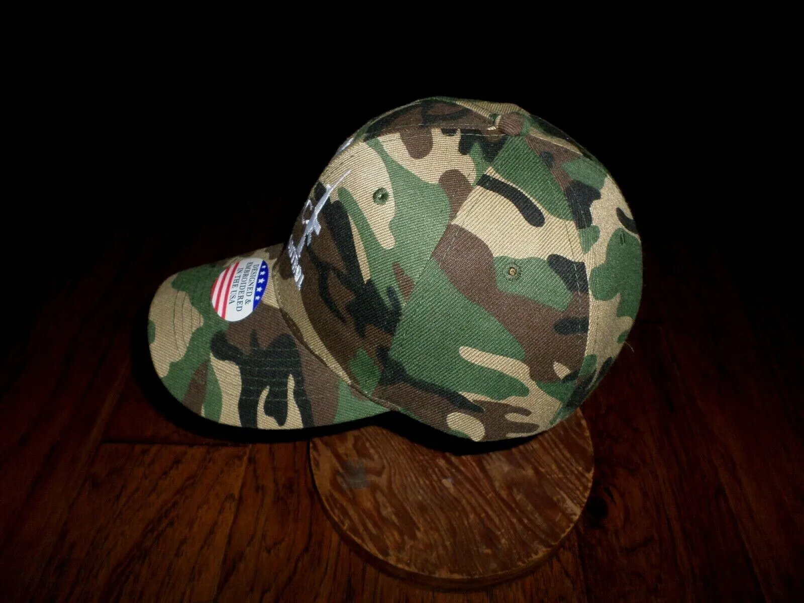 2nd AMENDMENT HAT F**K GUN CONTROL CAP EMBROIDERED CAMOUFLAGE