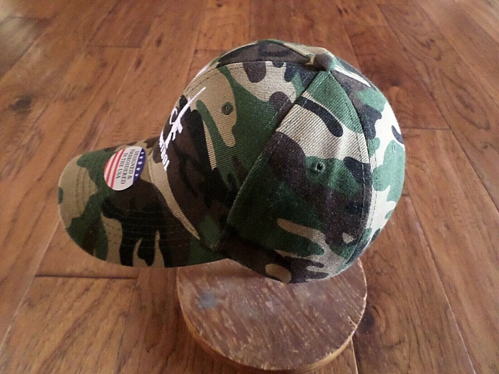 2nd AMENDMENT HAT F**K GUN CONTROL CAP EMBROIDERED CAMOUFLAGE