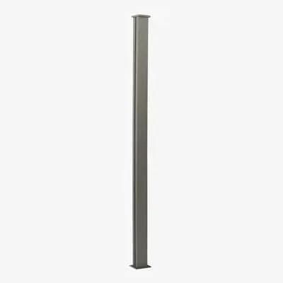 Additional Fencing Post Set 100mm x 2.4m - All Colours