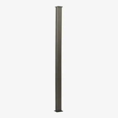 Additional Fencing Post Set 100mm x 2.4m - All Colours