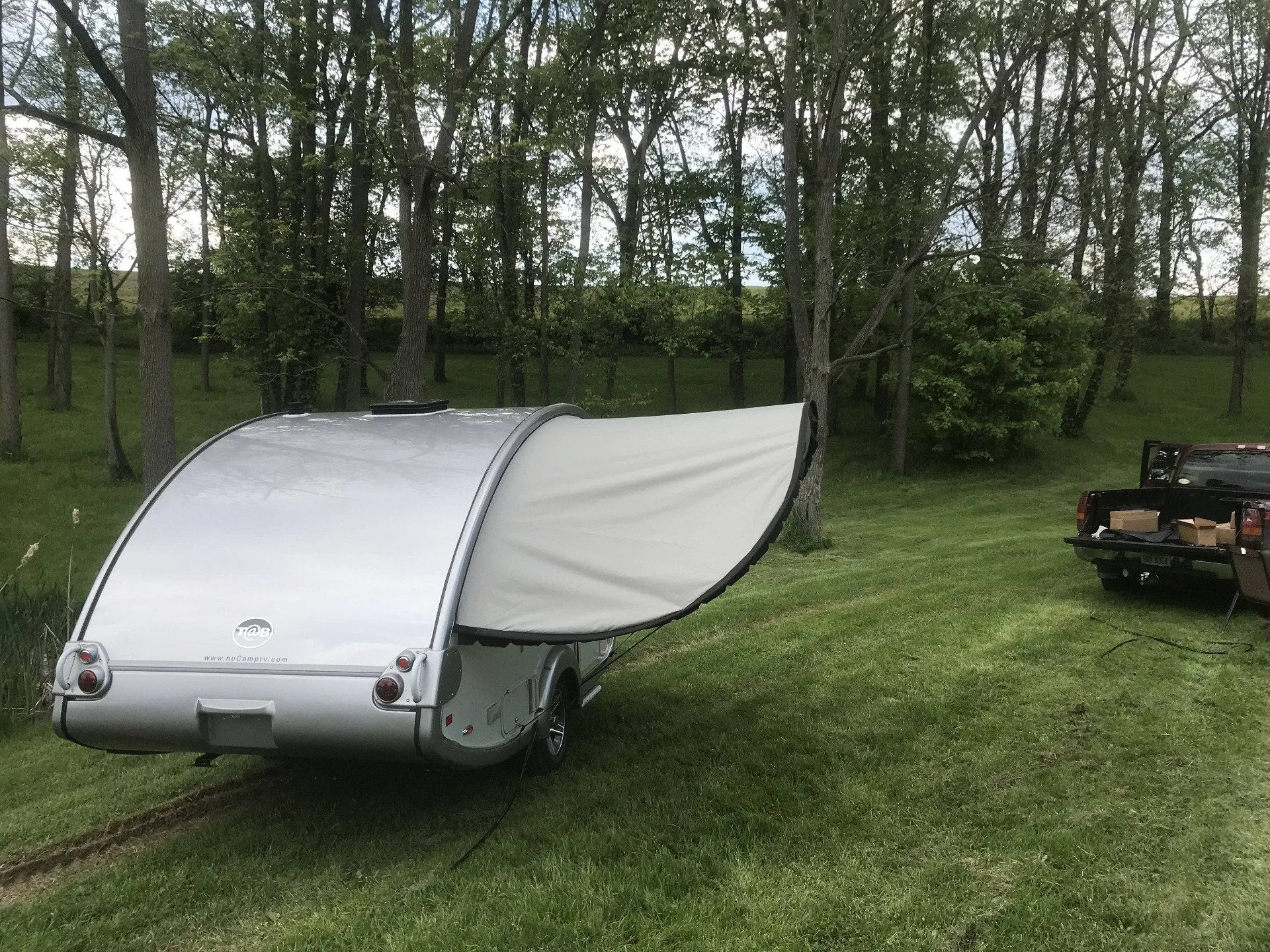 AllPro Shade Wing Visor for TAB 320 Campers