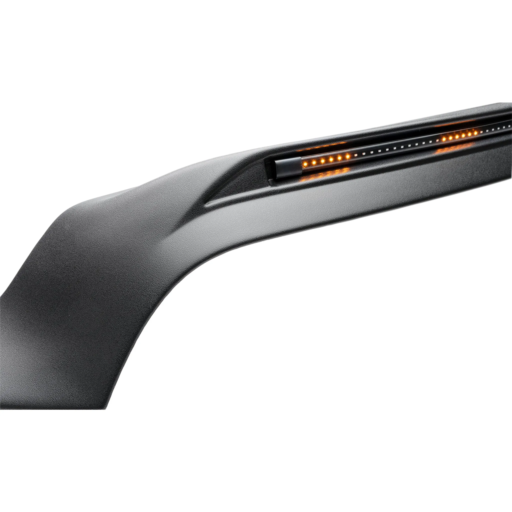 Auto Ventshade Aeroskin Lightshield Pro Bug Deflector - Black - Dodge Ram Fullsize Truck 2010-18