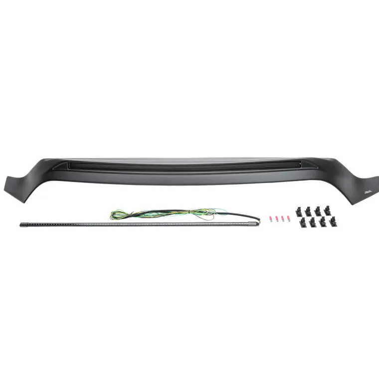 Auto Ventshade Aeroskin Lightshield Pro Bug Deflector - Black - Dodge Ram Fullsize Truck 2010-18
