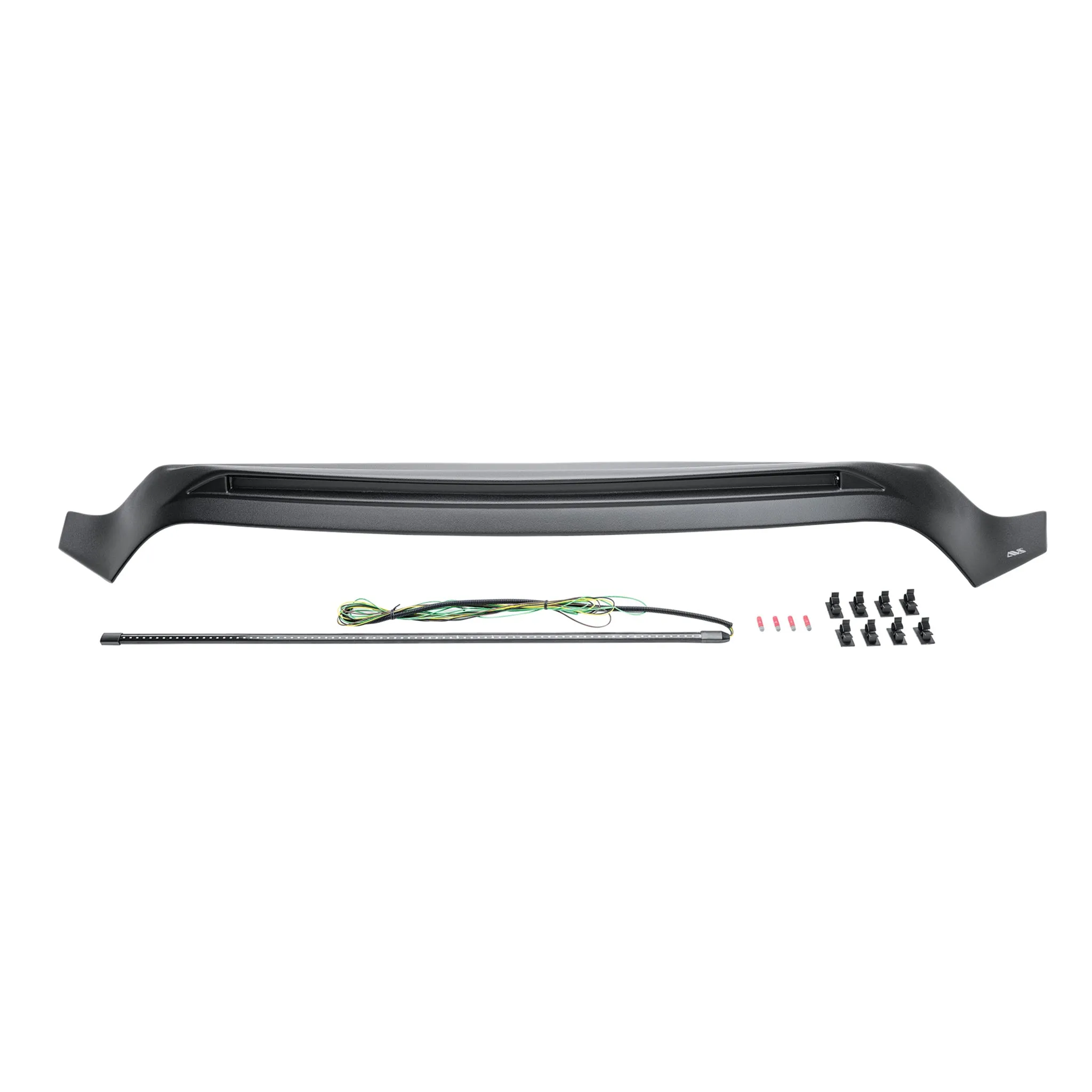 Auto Ventshade Aeroskin Lightshield Pro Bug Deflector - Black - Dodge Ram Fullsize Truck 2010-18