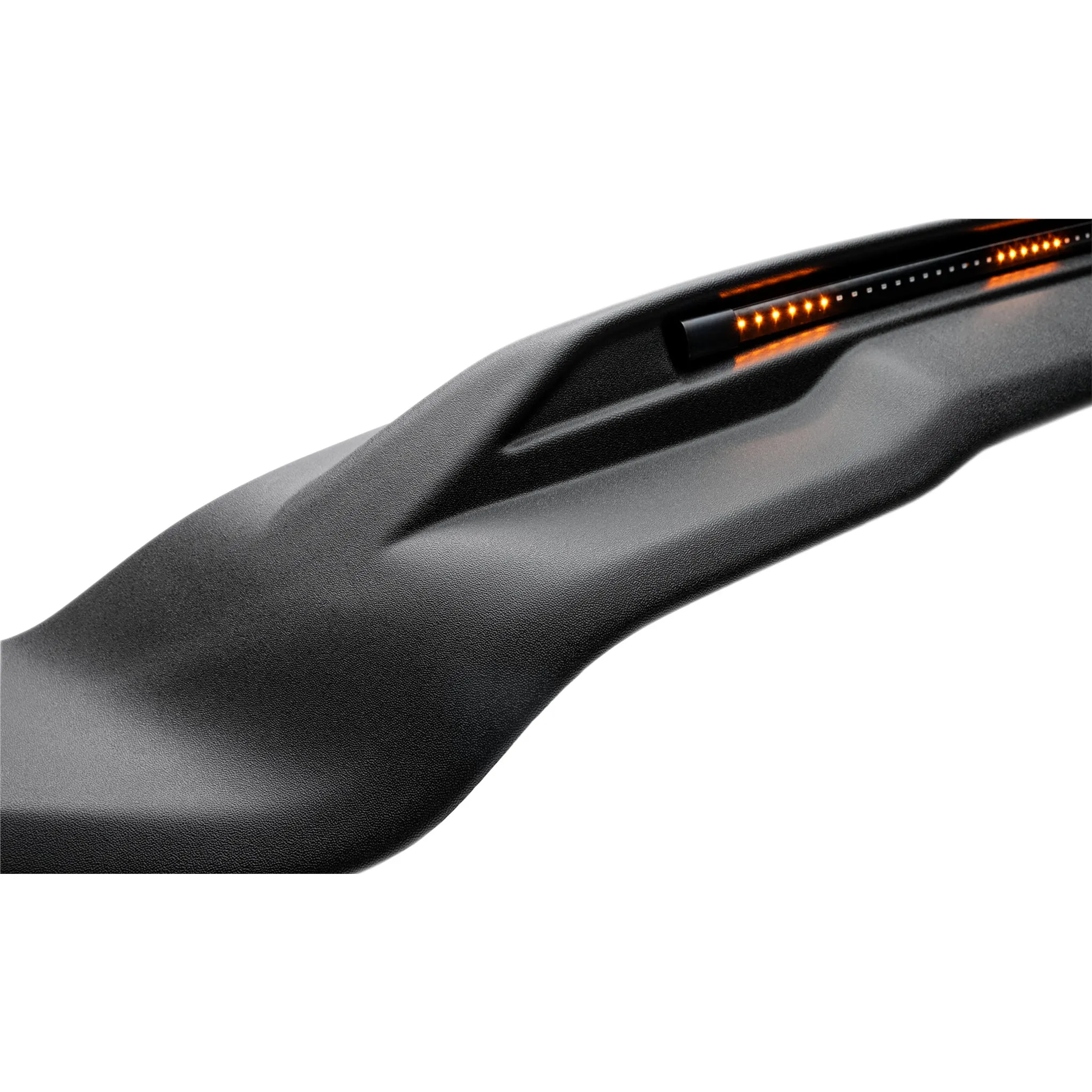 Auto Ventshade Aeroskin Lightshield Pro Bug Deflector - Stick-On - Black - Dodge Ram Fullsize Truck 2019-22 953189