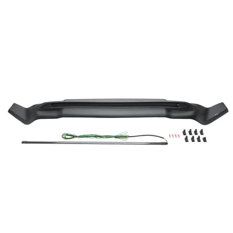Auto Ventshade Aeroskin Lightshield Pro Bug Deflector - Stick-On - Black - Dodge Ram Fullsize Truck 2019-22 953189