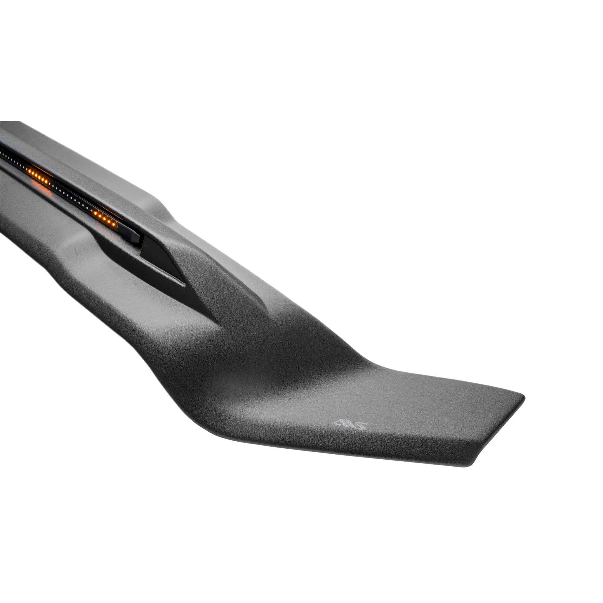 Auto Ventshade Aeroskin Lightshield Pro Bug Deflector - Stick-On - Black - Dodge Ram Fullsize Truck 2019-22 953189