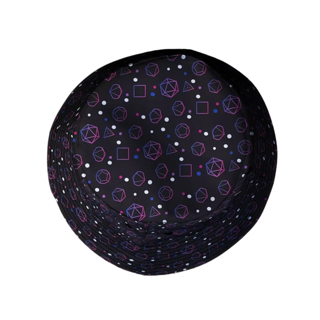 Bisexual Pride Flag DND Dice Bucket Hat
