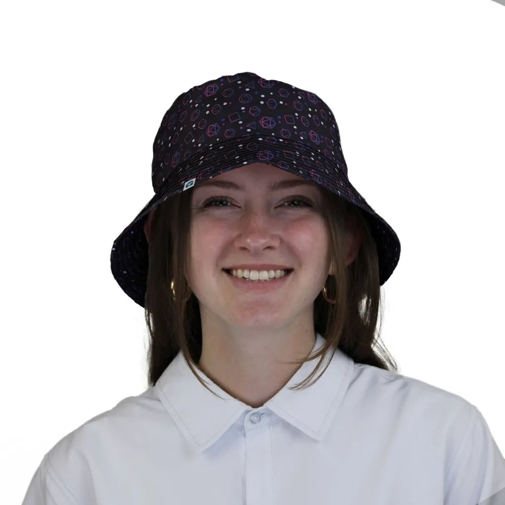 Bisexual Pride Flag DND Dice Bucket Hat