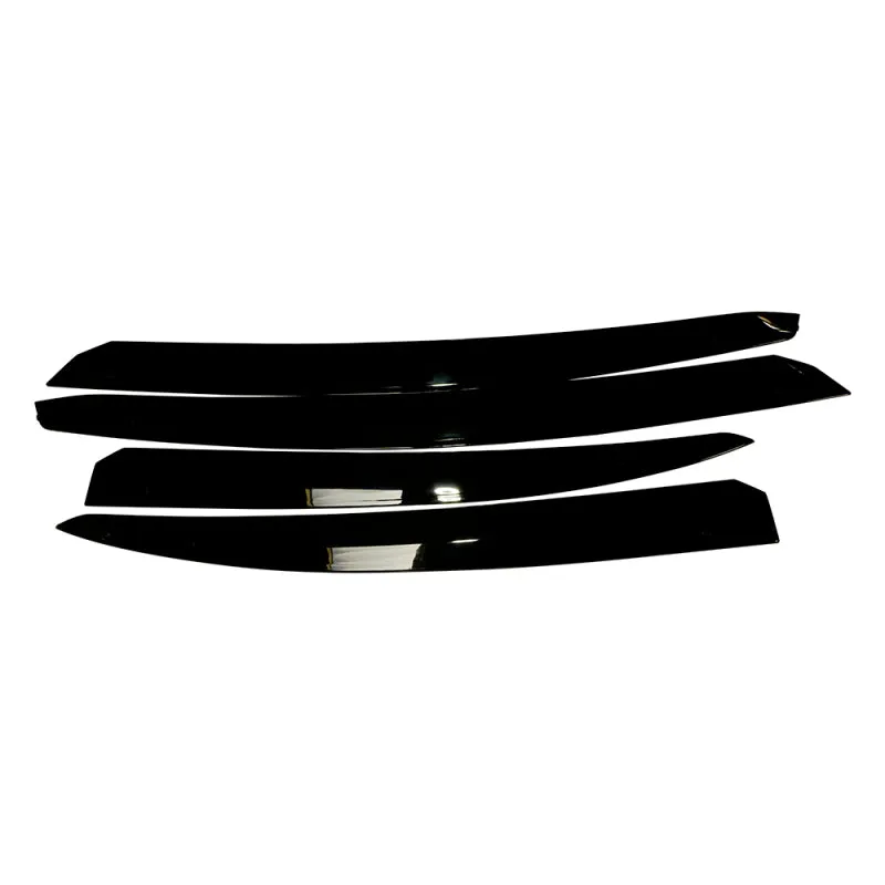 Blox Racing 06-11 Honda Civic Sedan Door Sun Visors OEM Style Smoked Acrylic 4pcs - BXPP-26101-1
