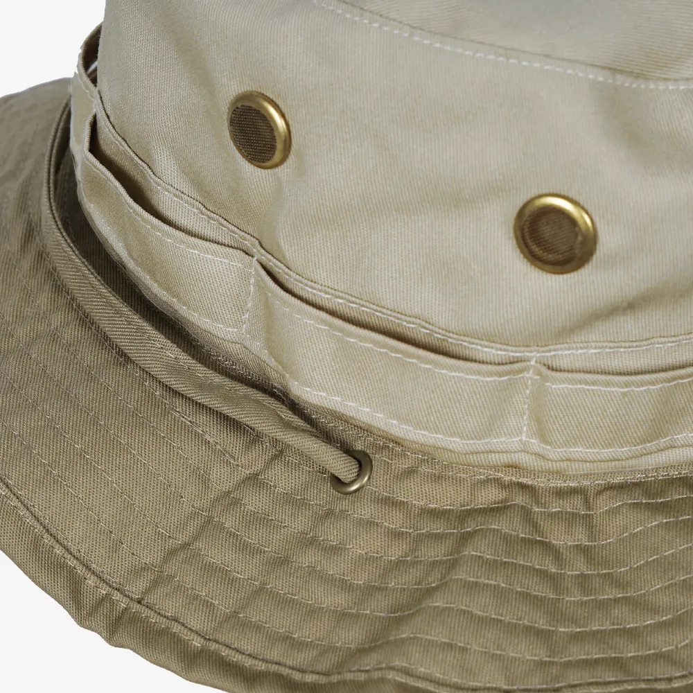CAPS AND HATS - RIMBA COKLAT CREAM