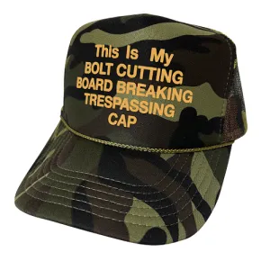 Deathwish Snapback Mesh Hat Trespassing