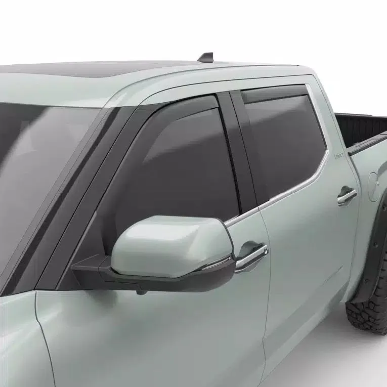 EGR Matte Black In-Channel Window Deflectors | 2022-2025 Toyota Tundra