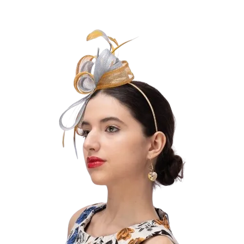 Ella | Two Tone Sinamay Fascinator