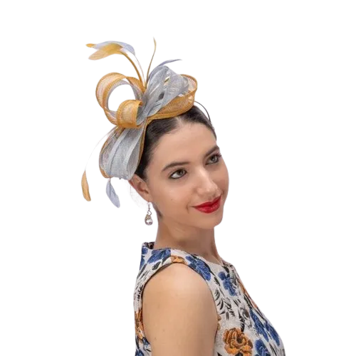 Ella | Two Tone Sinamay Fascinator