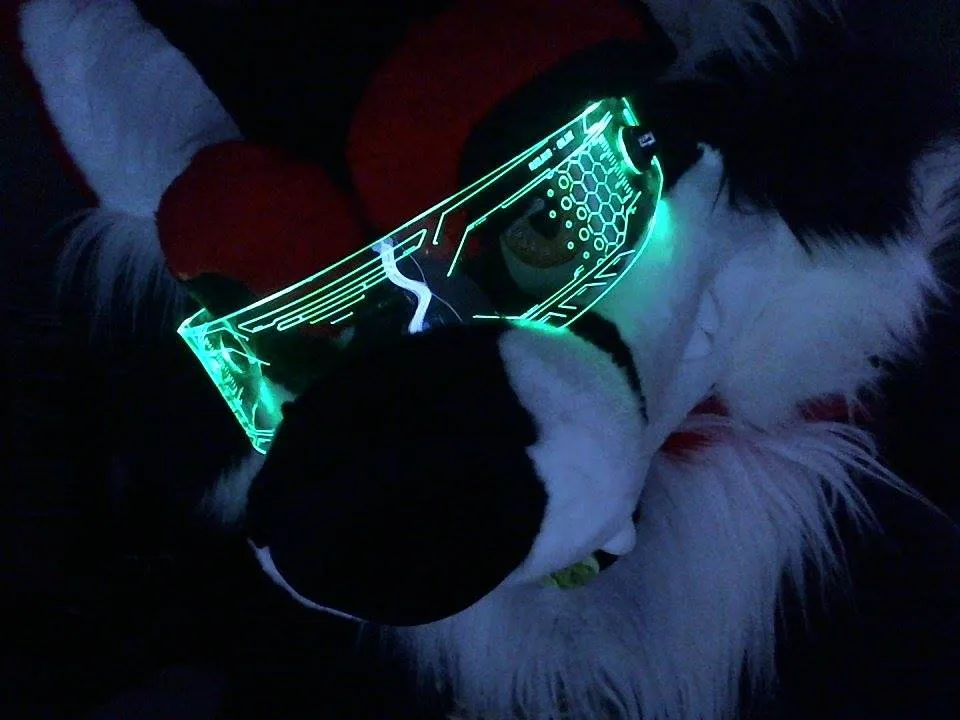 Fursona Sized Warchief color changing Visors