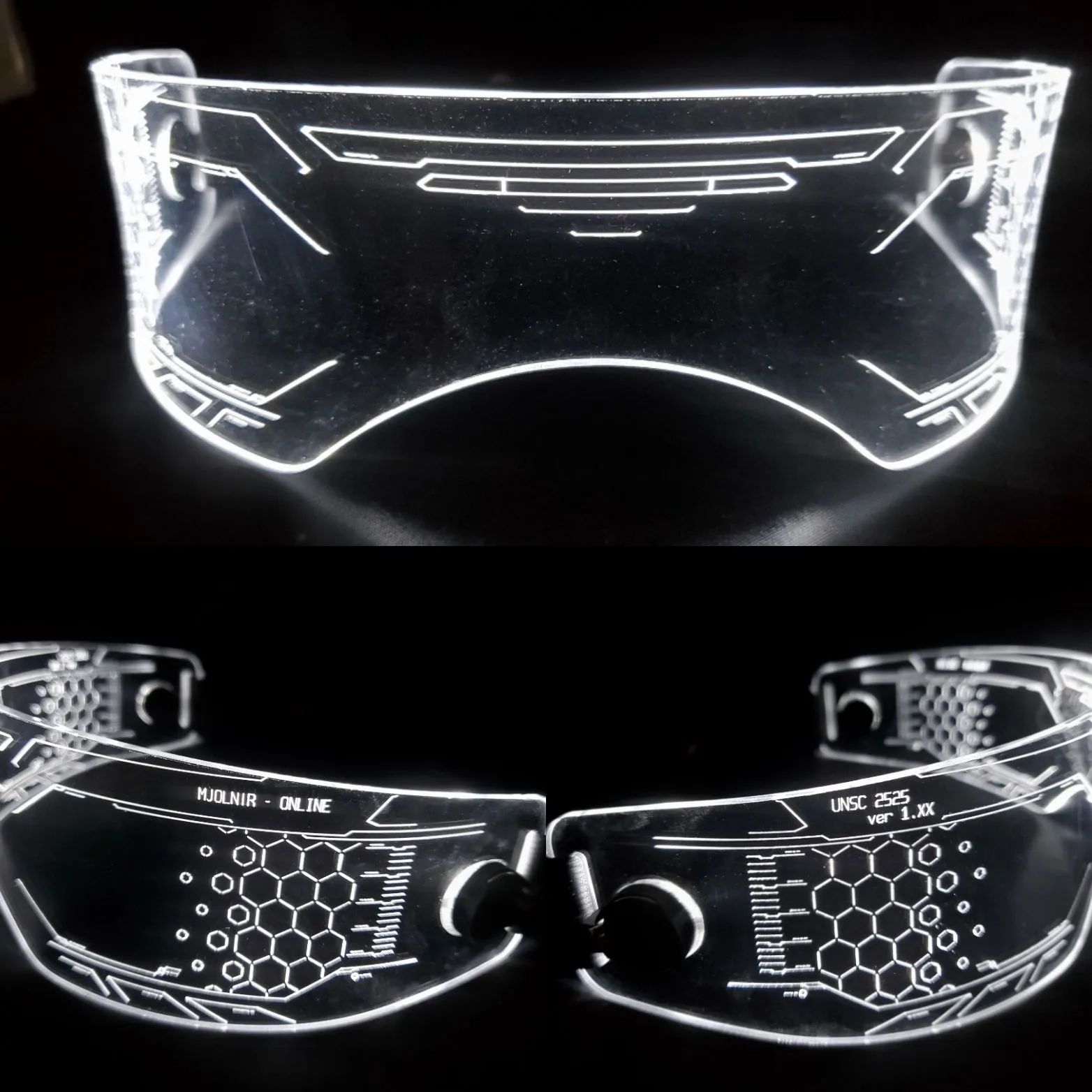 Fursona Sized Warchief color changing Visors