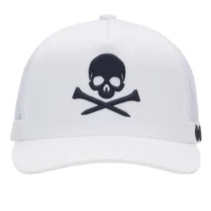G/FORE Men's Skull & TS Trucker Adjustable Cap
