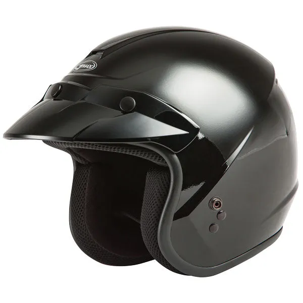 GMAX * OF-2 Open Face Helmet in Black - 490-220*