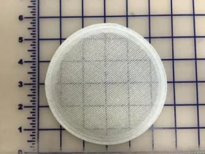 Headpiece Form - Buckram Round 5 inch