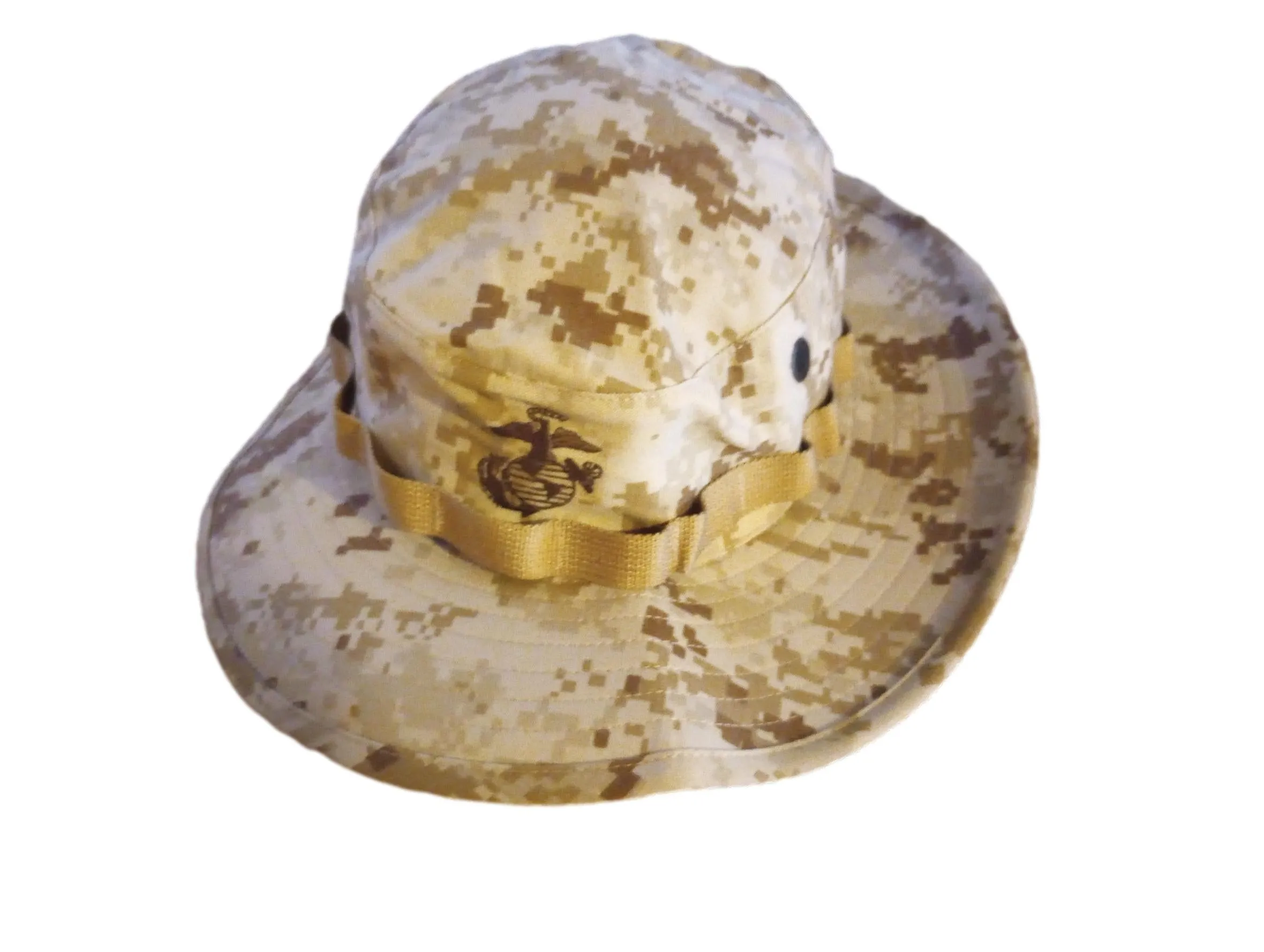 MARINE CORPS BOONIE HAT USMC DIGITAL DESERT MARPAT CAMOUFLAGE 7.25 MEDIUM USA