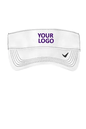 Nike Dri-FIT Swoosh Custom Visors, White