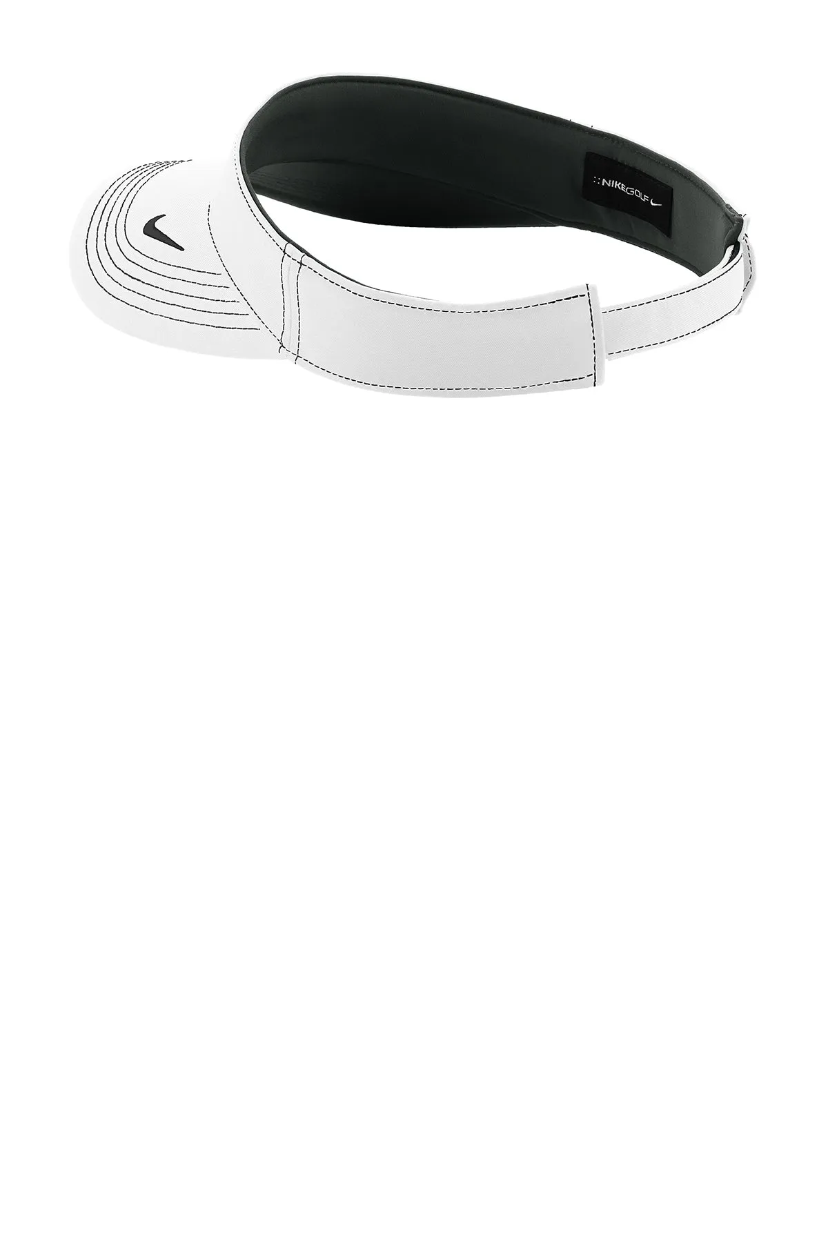 Nike Dri-FIT Swoosh Custom Visors, White