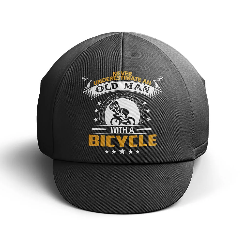 Old Man Cycling Cap V4