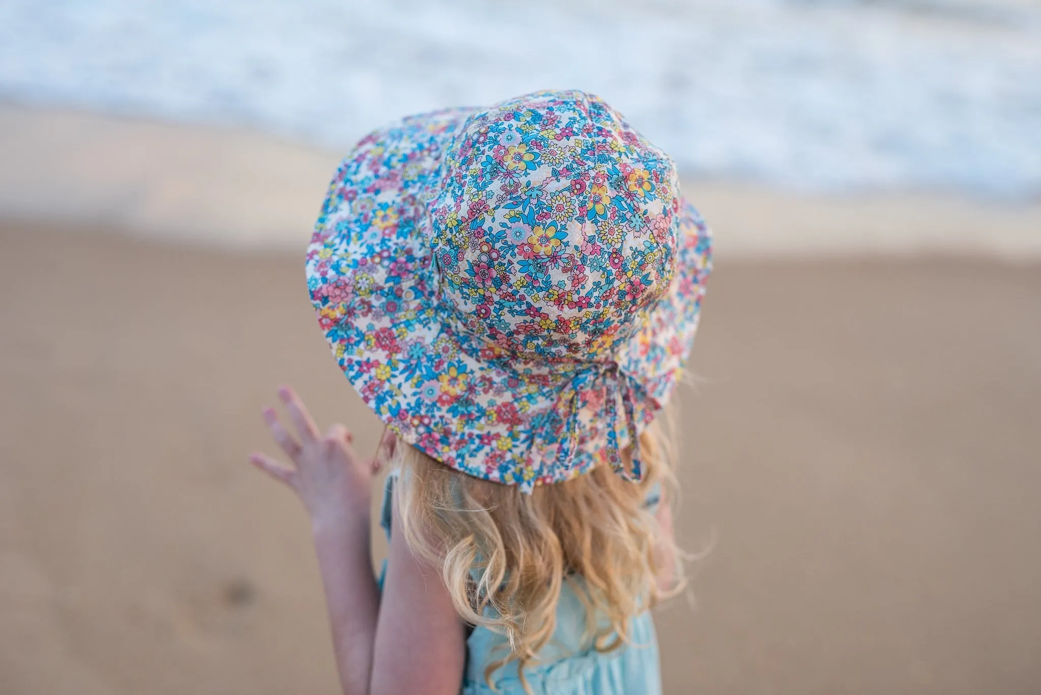 Olivia Reversible Wide Brim Sunhat