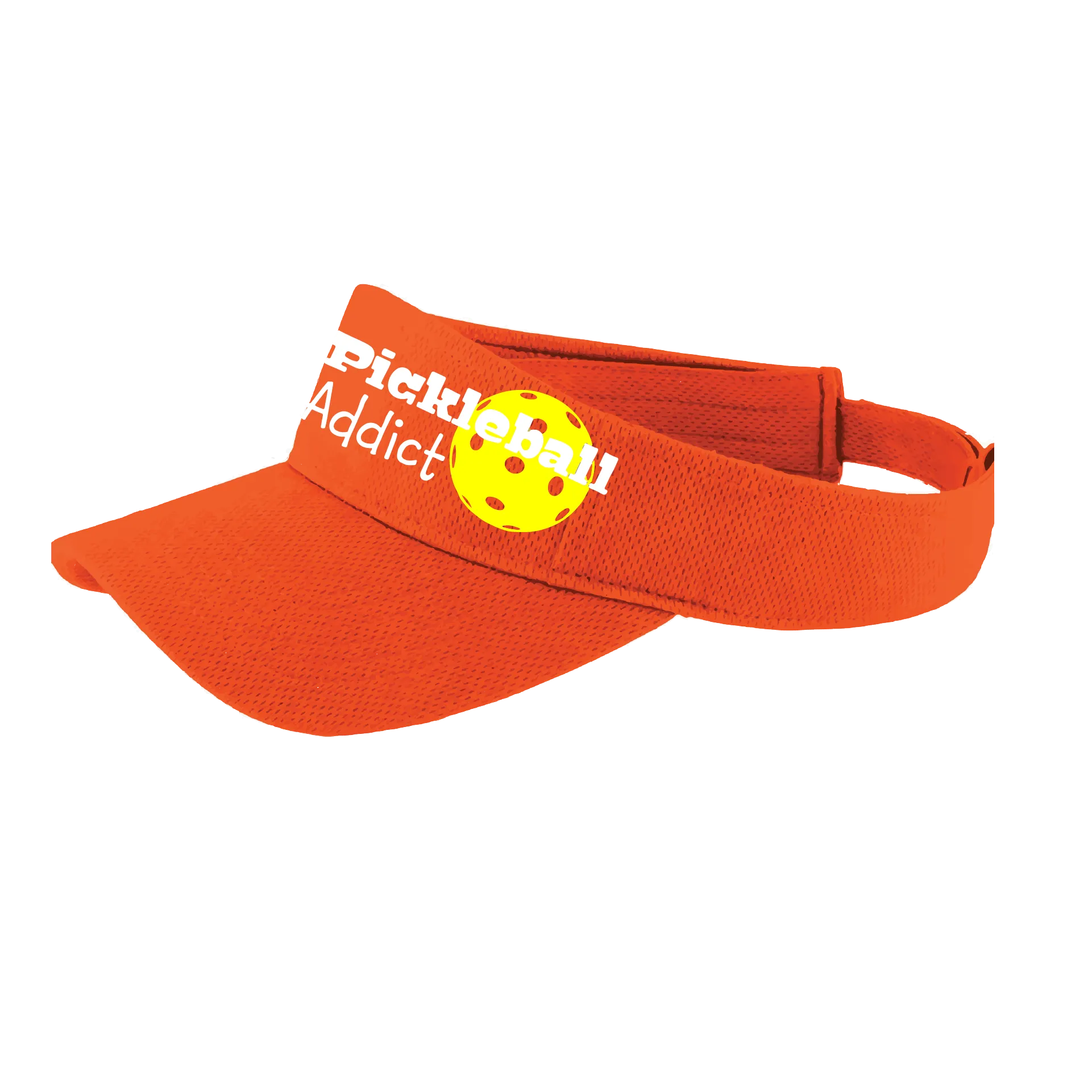 Pickleball Addict | Pickleball Visors | Moisture Wicking 100% Polyester