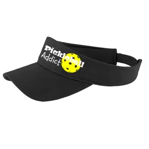 Pickleball Addict | Pickleball Visors | Moisture Wicking 100% Polyester