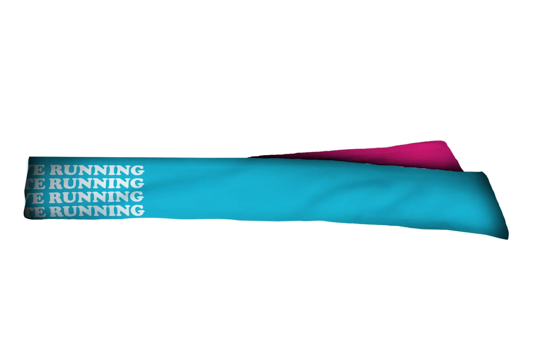 REVERSIBLE iRun/Love Hate Running Head Tie (SKU 2108 HTB)