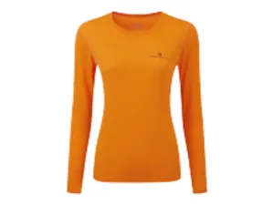 Ronhill Ladies Core Long Sleeve (Mango/Grape)