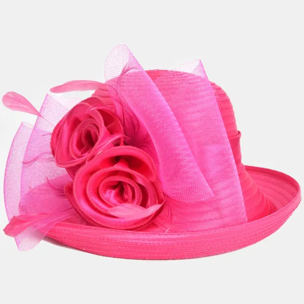 Women Church Kentucky Derby Dress Hats S608