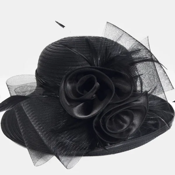 Women Church Kentucky Derby Dress Hats S608
