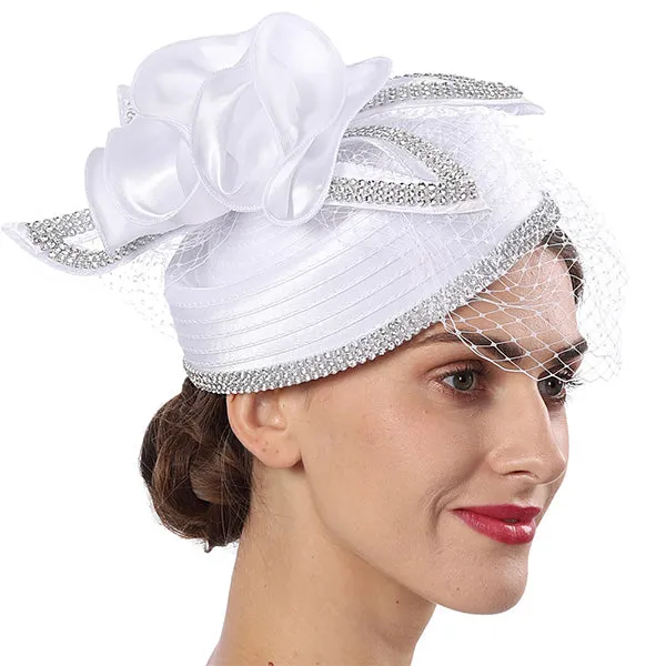 Women Fascinators Hat Church Tea Party Wedding Hat SD711